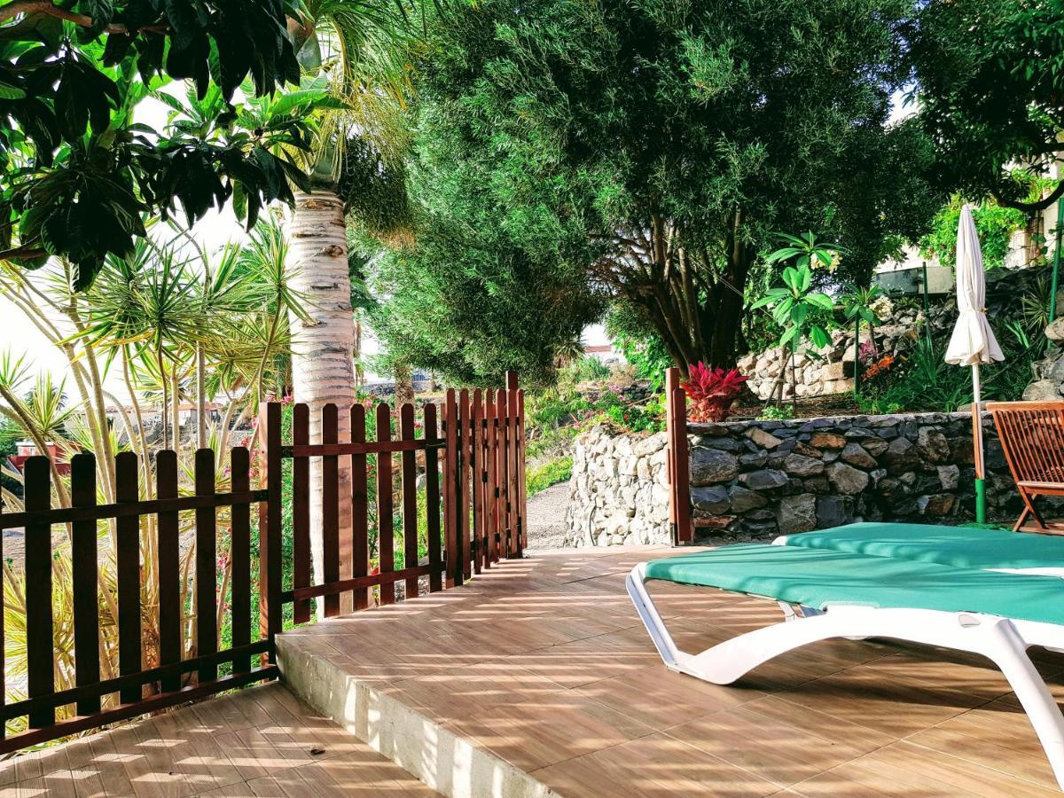 Cabana Los Palmeros, Vista Al Mar Y La Montana Alojera Esterno foto